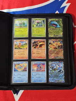 Pokemon Scarlet & Violet 151 Complete English 1-165 Set + Binder + Energies NM - Image 1