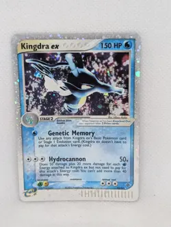 Kingdra ex 92/97 Dragon Holo Ultra Rare Pokemon TCG Nintendo vintage - Image 1