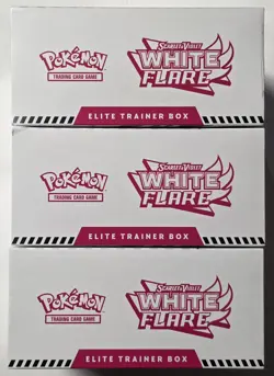 Pokemon TCG White Flare Elite Trainer Boxes ETB Sealed - Fast Shipping! - Image 5