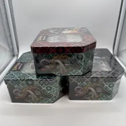Pokemon TCG Scarlet&Violet Paldean Fates Collector Tin Set (3 Of Them) (Sealed) - Image 4