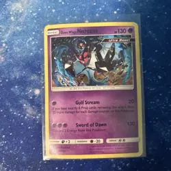 Pokemon TCG Dawn Wings Necrozma SM123 Black Star Promo Cosmos Holo - Image 1