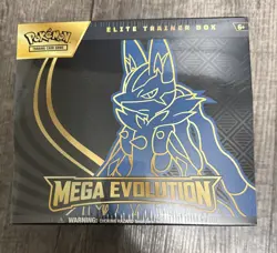 POKEMON TCG: Mega Evolution Elite Trainer Box "Lucario" (ETB) Sealed BRAND NEW - Image 1