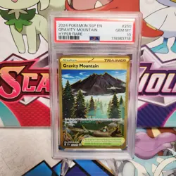 PSA 10 Gravity Mountain 250/191 Gold - Surging Sparks - Pokemon TCG - SHIPS FAST - Image 1