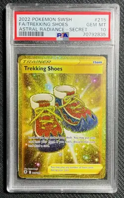 Pokemon TCG - Trekking Shoes - 215/189 Astral Radiance - PSA 10 GEM MINT 💎 - Image 1