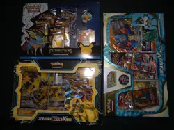 Pokemon LOT of 3 Promo Box Sets OPEN BOX Complete NO PACKS Lucario Zacian Zeraor - Image 2