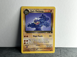 Pokemon Dark Machamp Regular Rare 27/82 Team Rocket HP/MP - Image 1