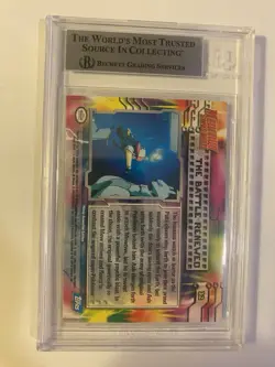 Topps Pokemon Mewtwo Strikes Back the Battle Renewed #32 Foil BGS 7.5 - Image 2