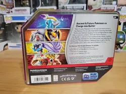 Pokemon Paradox Destinies NEW Factory Sealed Tin: 5 boosters & Promo inside!! - Image 2