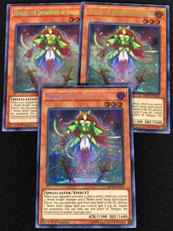 Yugioh Morgan The Enchantress of Avalon MP19-EN223 1ST SECRET x3 (NM) - Image 1