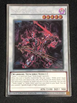 YUGIOH IGNOBLE KNIGHT OF HIGH LAUDSALLYN NKRT-EN036 PLATINUM NM - Image 1