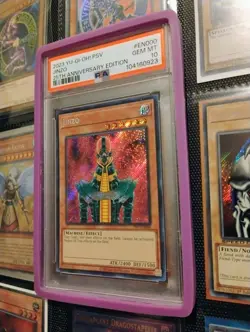 Yu-Gi-Oh Jinzo PSV-EN000 Secret Rare 25th Anniversary PSA 10 Gem Mint - Image 4