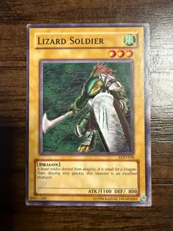 Yu-Gi-Oh! Lizard Soldier LOD-038 Legacy of Darkness Unlimited - Image 1