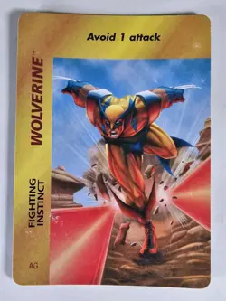 WOLVERINE 5 card LOT : Marvel OVERPOWER 1995 Wolverine Heal, Snikt, Berserk At - Image 5