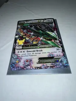 Mega Rayquaza EX 76/108 Celebrations 25th Anniversary Pokemon Card Holo - Image 4