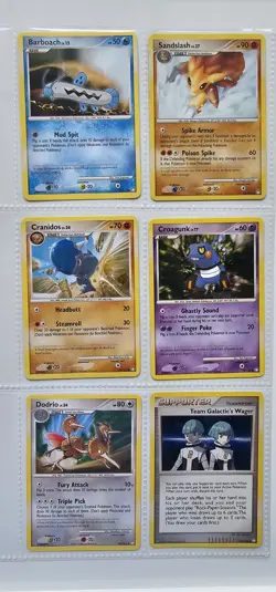 Pokemon TCG - Diamond and Pearl Mysterious Treasures - 6 Card Lot - Image 1