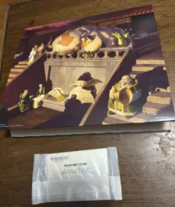 Mtg Avatar Scene Cards. Set Of 6. NM Foil. Includes Art Cards And Stand - Image 2