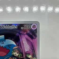 Team Rocket’s Wobbuffet 203 Pokemon Card TCG Scarlet & Violet Promo Holo NM - Image 4