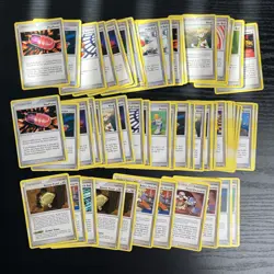 Pokemon TCG 53 Card Lot - Diamond and Pearl Series Trainer and Support Cards MP - Image 1