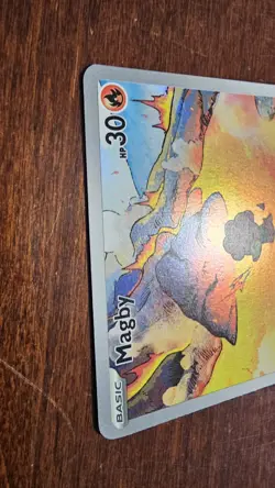 Magby 186/182 Pokemon TCG Scarlet & Violet: Paradox Rift Illustration Rare Card - Image 3