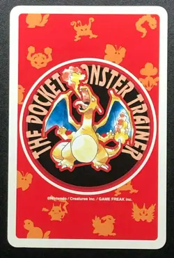 Exeggcute Pokemon Charizard Playing Card Poker Card Nintendo 1996 Japanese Japan - Image 2