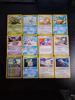 Pokemon TCG 2008 Diamond and Pearl Great Encounters Cards Lot Of 12 - Image 1