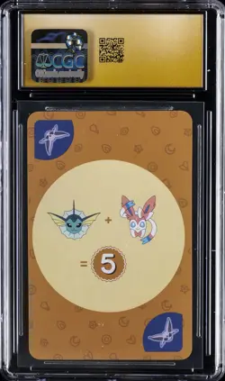 2019 POKEMON PLAYING CARDS KOR POINT SALAD - EEVEE ED ESPEON CGC 10 PERFECT - Image 2