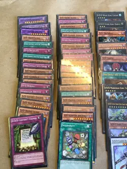 Yugioh D/D/D Deck Card Lot Of 56 Tcg CCG - Image 2