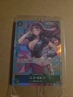 Nico Robin P-111 Promo Sealed ONE PIECE CARD Mini-tin Pack Set vol.2 Japanese - Image 1