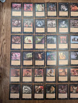 Magic The Gathering Urzas Saga 47 Black Cards M/NM - Image 2