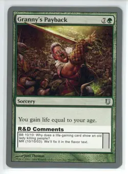 GRANNY'S PAYBACK Unhinged #99 UNH(LP)(MTG) - Image 1