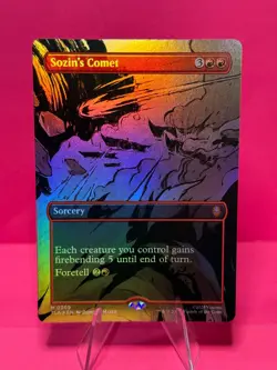 Sozin's Comet (0309) - Foil - Borderless M MTG Avatar: The Last Airbender M/N - Image 1