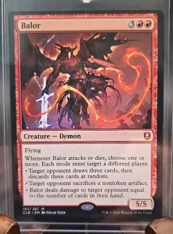Balor Commander Legends: Battle for Baldur's Gate MTG Regular Lightly Played - Image 3