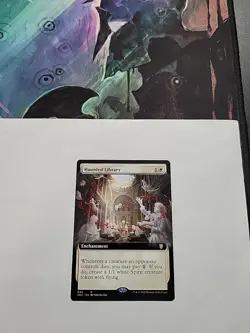 MTG - Haunted Library (Extended Art) VOC Regular Rare #044 - Image 2