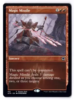 Magic Missle NM* PROMO Adventures In Forgotten Realms 401 mtg -UnltdCards - Image 1