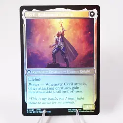 Cecil, Dark Knight 91 Foil Final Fantasy FIN MTG NM See Video - Image 5