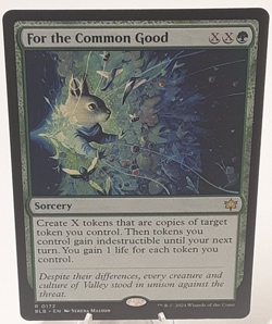 MTG - Bloomburrow - For the Common Good - #0172 - Playset x4 - Near Mint - Image 1