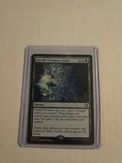 x1 For the Common Good BLB Bloomburrow MTG 172 RARE M/NM 1x - Image 1