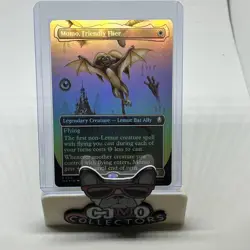 Momo, Friendly Flier Borderless 317 FOIL Rare MTG Avatar: The Last Airbender TLA - Image 1