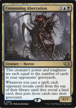 Consuming Aberration Commander: Tarkir: Dragonstorm Non-Foil Near Mint or Better - Image 1