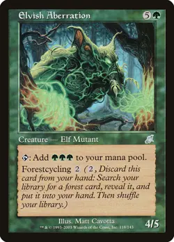 Elvish Aberration [Scourge] Magic MTG - Image 1