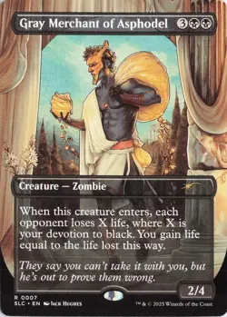Gray Merchant of Asphodel, 7, SLC, Encyclopedia of Magic, Regular - Image 1