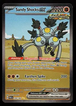 Sandy Shocks ex 250/182 Special Illustration Rare Paradox Rift Pokemon Card - Image 1