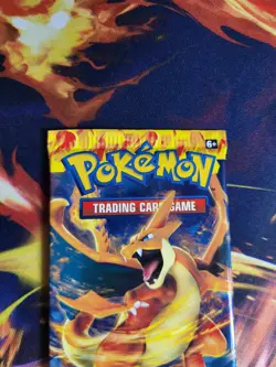 Pokemon XY Flashfire SEALED Booster Pack Loose + Magnetic Case - Y Charizard Art - Image 3