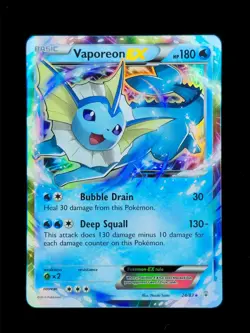 Vaporeon EX 24 Pokemon Generations 2016 LP 🔥🔥🔥 - Image 1