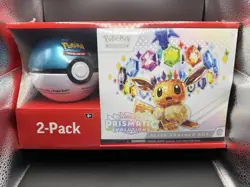 Pokemon Prismatic Evolutions ETB & Pokeball Bundle Sealed - Image 1