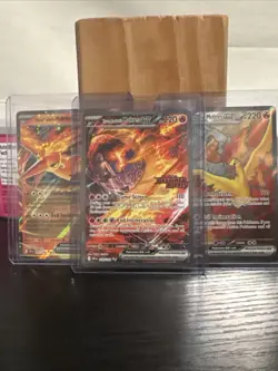 Pokemon TCG Team Rocket's Moltres ex Destined Rivals Stamped UPC Promo Set - Image 1