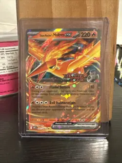 Pokemon TCG Team Rocket's Moltres ex Destined Rivals Stamped UPC Promo Set - Image 2
