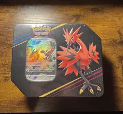Pokemon TCG: Crown Zenith Tin Galarian Zapdos New-Factory Sealed - Image 1