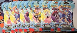 10 Pokemon Scarlet & Violet Journey Together Sleeved Booster Packs - Image 1