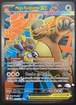 Pokemon Carte Mega-Kangourex Ex 164/132 Mega Evolution FR. - Image 1